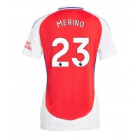 Arsenal Mikel Merino #23 Fußballbekleidung Heimtrikot Damen 2024-25 Kurzarm